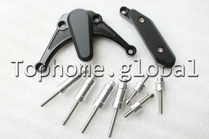 For Yamaha YZF R1 2009-2014 Black CNC Engine Cover Crash Frame Protector Slider - Picture 1 of 2