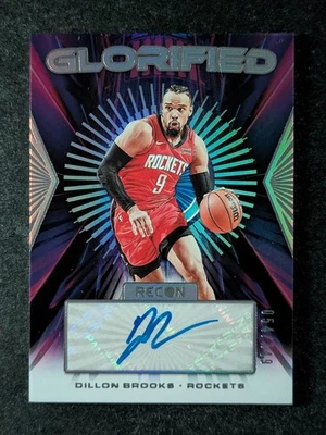 2023-24 Panini Recon DILLON BROOKS 54/149 Auto Glorified Signatures SP #GS-BRK - Image 1 of 3
