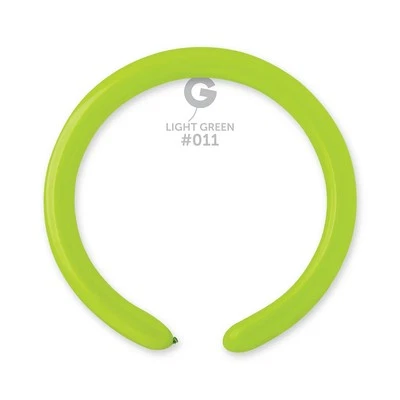 Gemar 011 Standard Light Green 260G Modellierballons Grün 100 Stk Twister Ballon - Bild 1 von 2