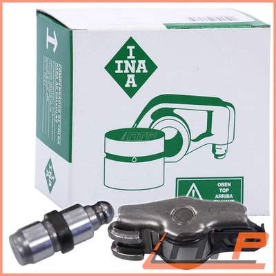 1X INA ROCKER ARM+VALVE TAPPET FOR VW LUPO 6X 6E 1.4 1.6 NEW BEETLE 9C 1Y 1.4 - Image 1 of 4