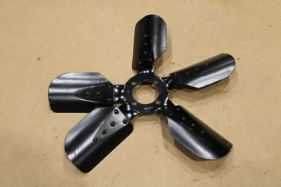 Corvette 1963-1964 aire acondicionado original 18" cinco aspas ventilador cabeza redonda remaches Foto 1 de 4