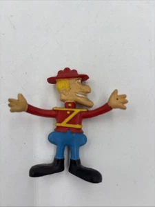 DUDLEY DO-RIGHT RUBBER FIGURES BY JESCO 1986 - Picture 1 of 2