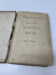VINTAGE LEDGER NAGAMBIE RIFLE CLUB SCORING BOOK 1930s SHOOT GUN  - Picture 1 of 17