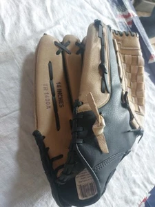 Softball Glove Left Hand Throw Adidas TR 1400A 14 Inch Leather  - Picture 1 of 11