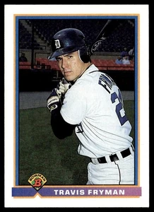 1991 Bowman Travis Fryman Detroit Tigers #145 - Picture 1 of 2