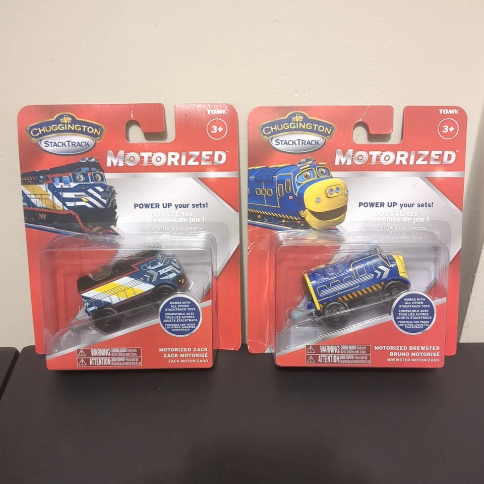 TOMY Chuggington StackTrack Motorized Brewster Engine Stack Track