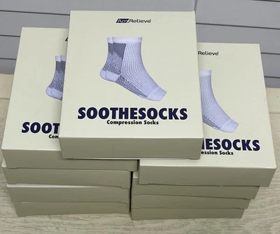 Sooth Relieve Compression Socks Men Women Neuropathy Compression Socks S/M - Image 1 of 3