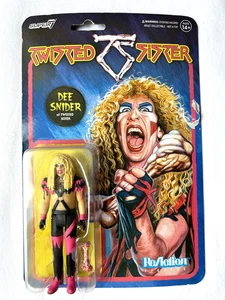 Twisted Sister Collectible 2023 Super7 Reaction Figure Dee Snider Front Has Snag - Picture 1 of 4