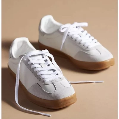 Novo Tênis Jeffrey Campbell Keys Branco Couro Sintético e Camurça Feminino Tamanho 9 - Imagem 1 de 4