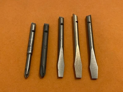 STANLEY YANKEE (5 PC.) PHILLIPS & SLOTTED SCREWDRIVER BIT SET 31 131 68-131 NEW - Image 1 of 2