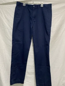 Pantalone uomo J.CREW taglia 34x32 blu navy scuro rivisitato. Dritto - Foto 1 di 8