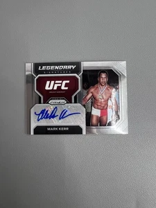 2023 Panini Prizm UFC Legendary Signatures Mark Kerr Auto The Smashing Machine - Picture 1 of 2