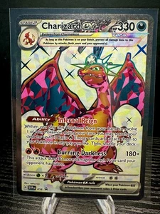 Charizard ex SVP 056 Scarlet Violet Black Star Promo Full Art Pokemon TCG NM - Picture 1 of 2