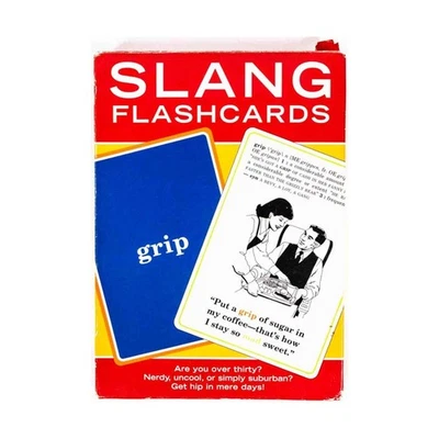 Knock Knock Card Game Slang Flashcards (1st Ed) Box VG+/NM - Image 1 of 2