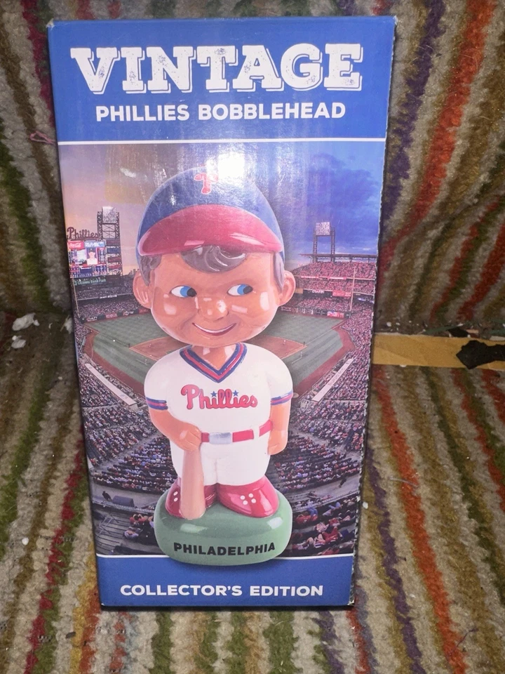 Philadelphia Phillies - Bobblehead de colección (retro) - SGA 2015 raro - azul Foto 1 de 1