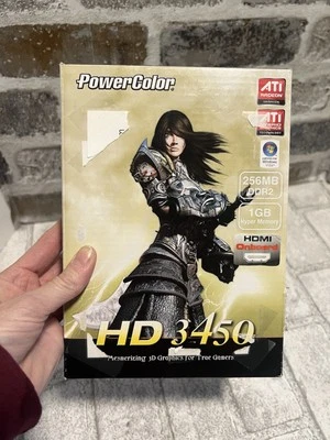 PowerColor HD 3450 Video Card New/Sealed - Image 1 of 4