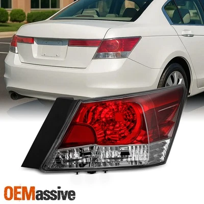 Para 2008-2012 Honda Accord 4 portas sedã lanterna traseira luz de freio passageiro direito - Imagem 1 de 4