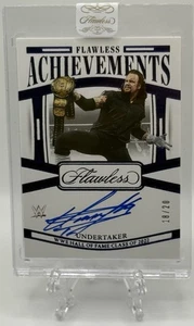 Undertaker 2024 Panini Flawless WWE Achievements HOF Sapphire On-Card Auto /20! - Picture 1 of 2