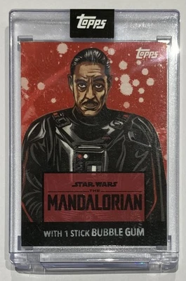 2022 Topps - Star Wars Wrapper Art - MOFF GIDEON - by Blake Jamieson #14 PR:381  - Image 1 of 2