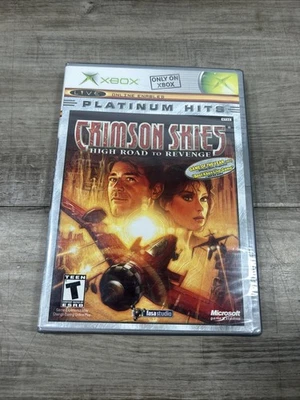 Crimson Skies: High Road to Revenge Microsoft Xbox 2003 Platinum Hits New Sealed - Image 1 of 2