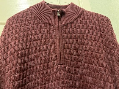 CHAPS RALPH LAUREN-SUAVE ALGODÓN ÚNICO TEJIDO TEJIDO CÓMODO VACACIONES CÁRDIGAN SUÉTER Foto 1 de 4