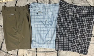 Dunning Golfshorts 3 Paar Herren Gr. 38 kariert Performance " - Bild 1 von 10