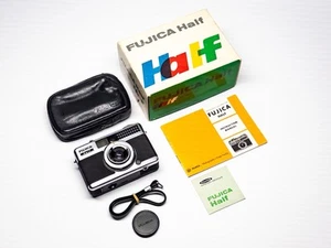Fujica Half Frame 35mm Camera Fujinon 2.8cm f2.8 + BOXED SET + NEW LIGHT SEALS + - Picture 1 of 21