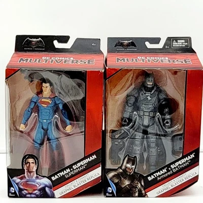 NUEVAS Figuras Batman v Superman: Dawn of Justice Multiverse 6" Superman y Batman Foto 1 de 4