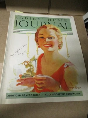 Ladies Home Journal Magazine January 1933 News, Fashion and Vintage Ads  B305 PB — 第 1/4 张图片
