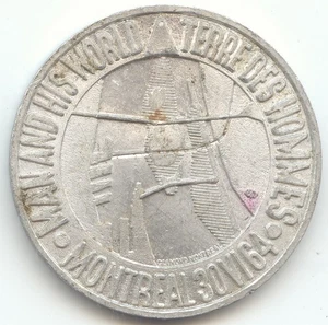 Canada, Montreal Expo 67, Man and His World Medal, Terre Des Hommes, 1967 - Picture 1 of 2