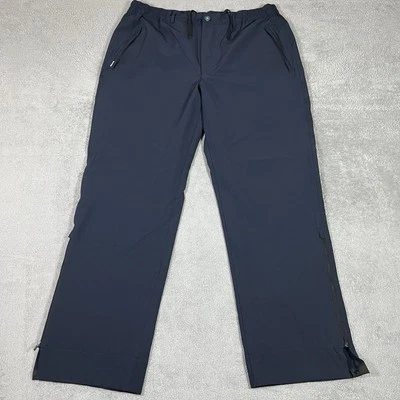 Linksoul Windbreaker Pants Mens Extra Large Blue Lined Golf Stretch Golfing - Image 1 of 4