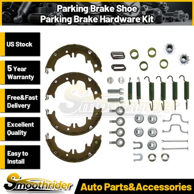 Kit de herrajes de zapata de freno de estacionamiento trasero Centric 2x para Toyota Highlander 2004-2013 Foto 1 de 4