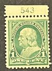 Travelstamps:1898 US Stamps Scott #279 - 1 CENT FRANKLIN Mint MOGH ** NUMBERED