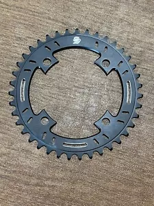 Snap BMX Products S4 104mm 4 bolt Chainring - 39t Black - Picture 1 of 2