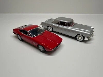 MINICHAMPS 1:43 - 1956 Lincoln Continental Mk II &Maserati Ghibli 1967-73 - Image 1 of 4
