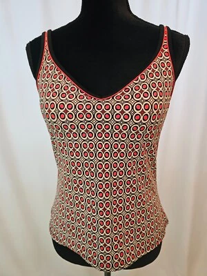 Traje de baño South Point rojo y negro círculos mujer talla 12 aprox.  B74 Foto 1 de 4