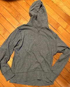Gap Men's Pullover Sweater Hoodie Grey/Gray RN#54023 Size Medium and Small - Picture 1 of 2