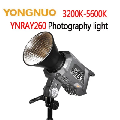YONGNUO YNRAY260 250W LED Video Light Bi-Color 3200K-5600K Photography Lighting  - Image 1 of 4