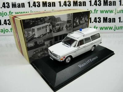 AMB7 1/43 IXO Atlas Ambulance Collection : VOLVO 145 express 1969 croix rouge - Imagen 1 de 3