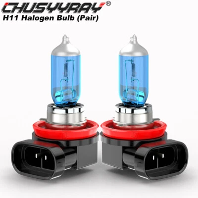 Kit de lâmpadas de halogênio branco 5000K pacote com 2 lâmpadas de neblina para Nissan Juke 2011-2014 H11/H8 - Imagem 1 de 4