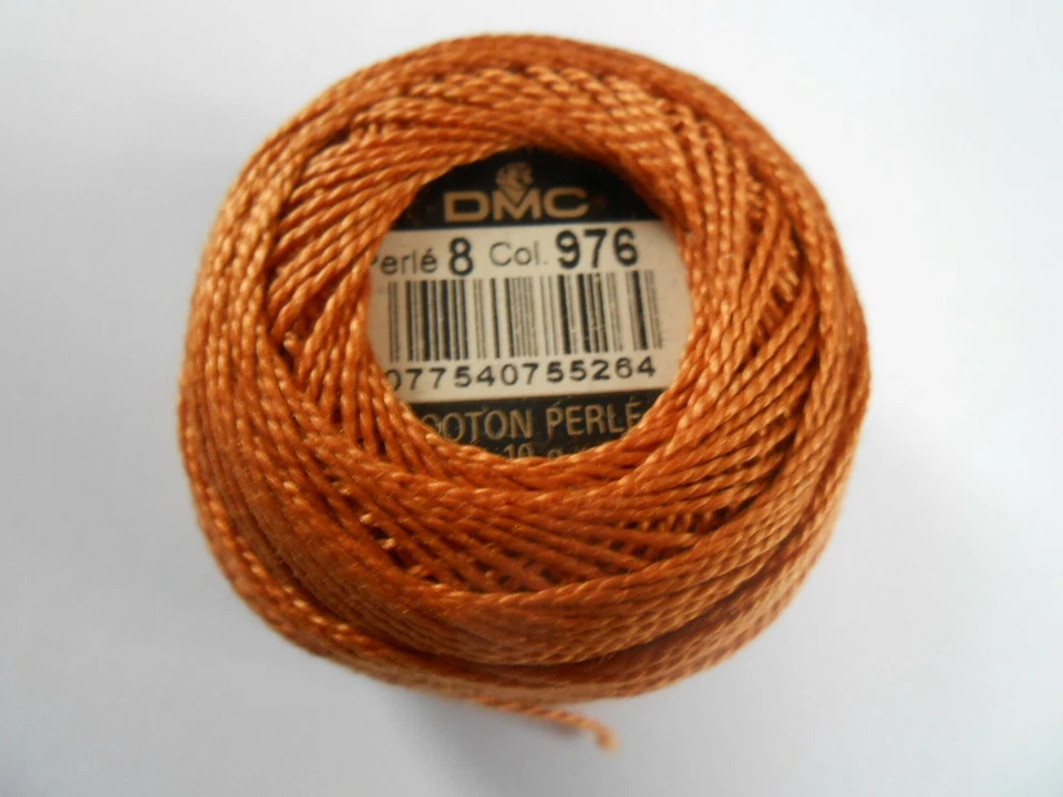 DMC Perle 8 Cotton Ball Colour Brown Number 976 - Image 1 of 1