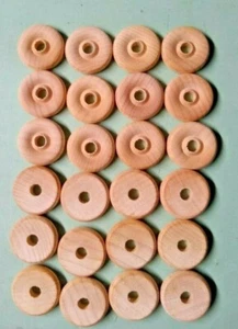 288 Unfinished Wood Toy Wheels.100% Wood (Fast US Ship.) Gift for Children - Photo 1 sur 3