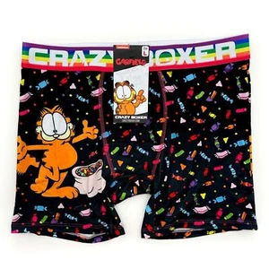 Garfield Crazy Boxer Briefs Mens Large Underwear Nickelodeon Colorful Candy Gift - Bild 1 von 8