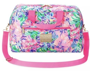 2024 Disney Parks Lilly Pulitzer Bag Dreamin Duck Weekender Large Minnie Daisy - Imagen 1 de 5