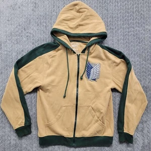 Attack On Titan Hoodie Ripple Junction Anime Scout Regiment Full Zip Small grün - Bild 1 von 9