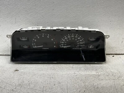 1997-1998 Toyota T100 V6 pick up M/T cluster velocímetro tach medidores painel fabricante de equipamento original  - Imagem 1 de 4