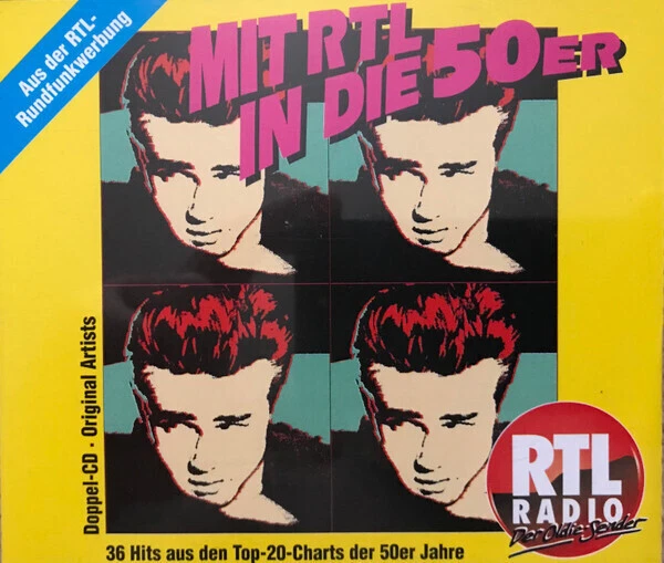 2xCD Jerry Lee Lewis, Roy Orbison, Fats Domino a.o. Mit RTL In Die 50er - Bild 1 von 1