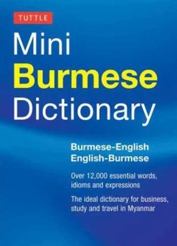 Mini Burmese Dictionary: Burmese-English / English-Burmese (Tuttle Mini Dictiona - Image 1 of 1