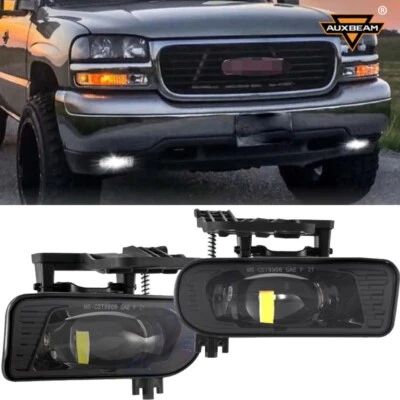 Luces antiniebla LED AUXBEAM luces de conducción para 2001 2002 2003 2004 2005 2006 GMC Yukon Foto 1 de 4