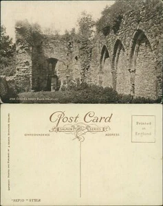 Dolgelley Cymmer Abbey Ruins 2725 J Salmon Gravure - Picture 1 of 2